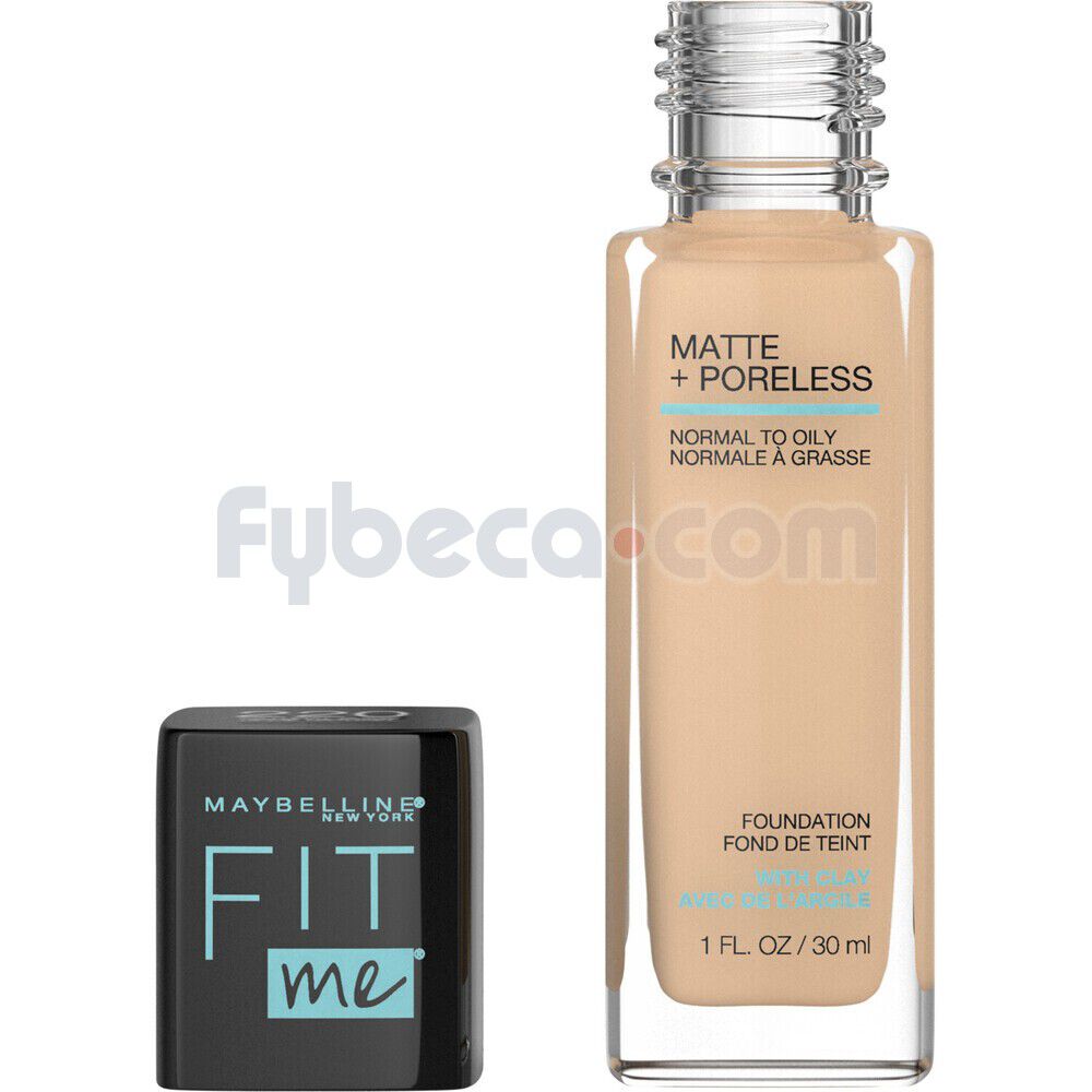 Base-Líquida-Maybelline-Ny-Fit-Me-Mate-Y-Sin-Poros-Natural-Beige-220-imagen-1