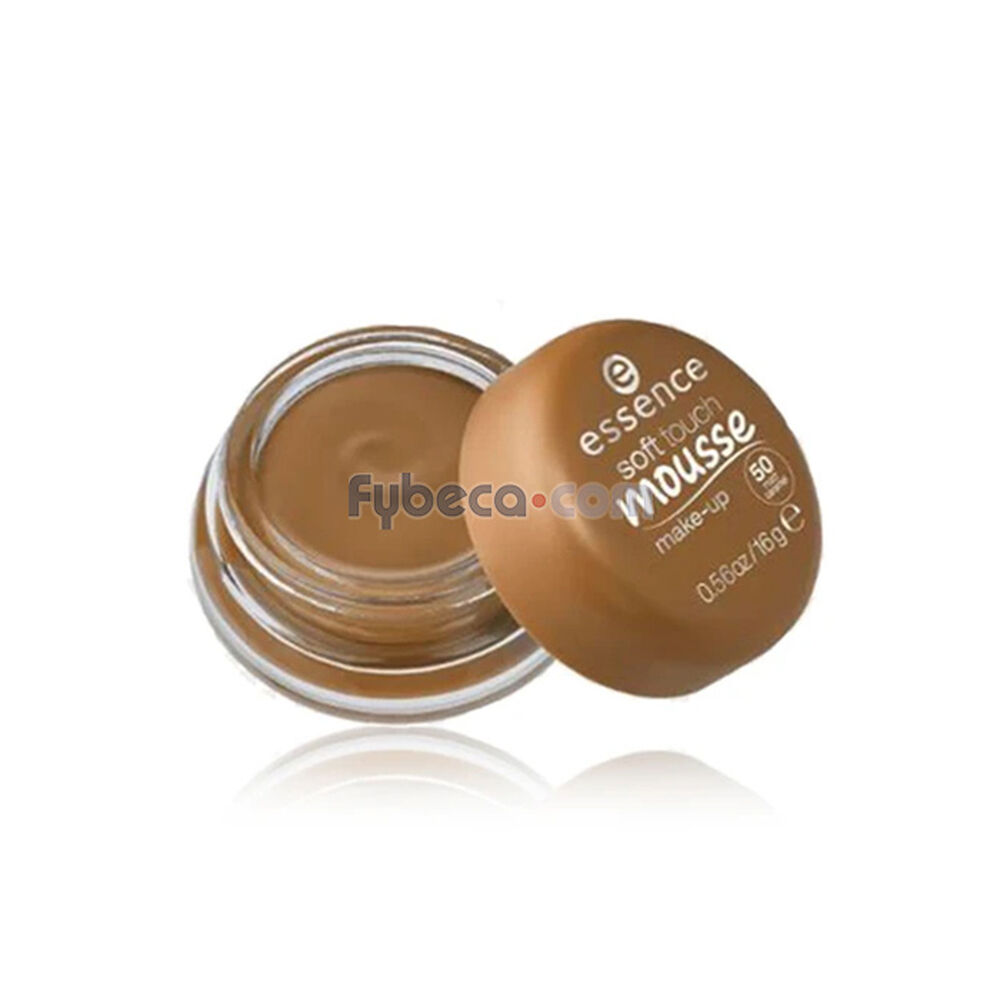 Base-Essence-Soft-Touch-Mousse-Make-Up-050-Matt-Caramel-16-G-Frasco-imagen