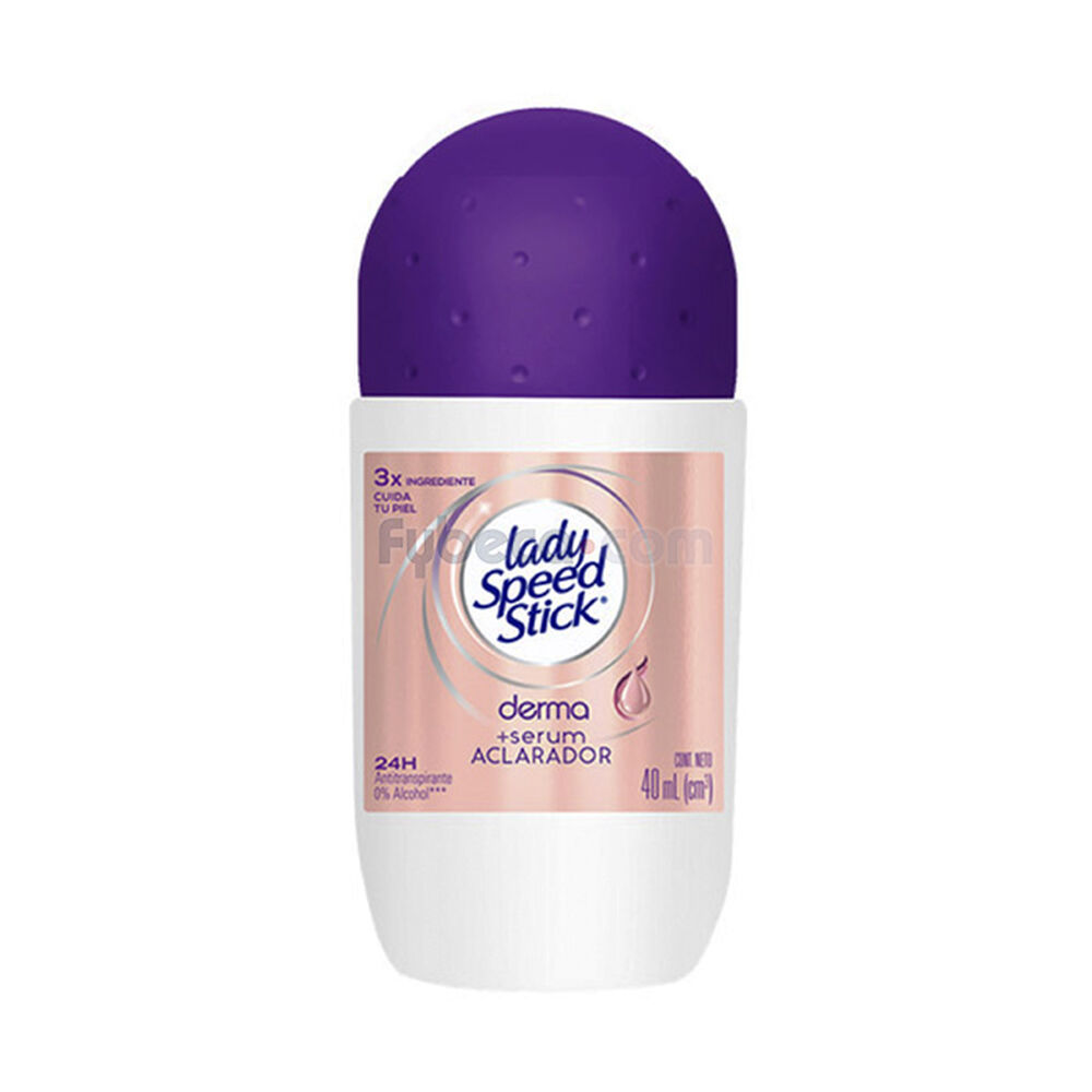 Desodorante-Lady-Speed-Stick-Derma-Aclarador-40-Ml-Roll-On-imagen