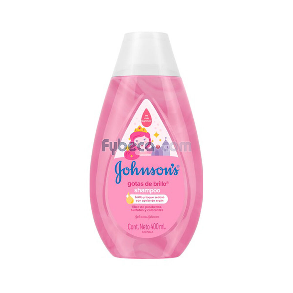 Shampoo-Johnson'S-Gotas-De-Brillo-400-Ml-Frasco-imagen