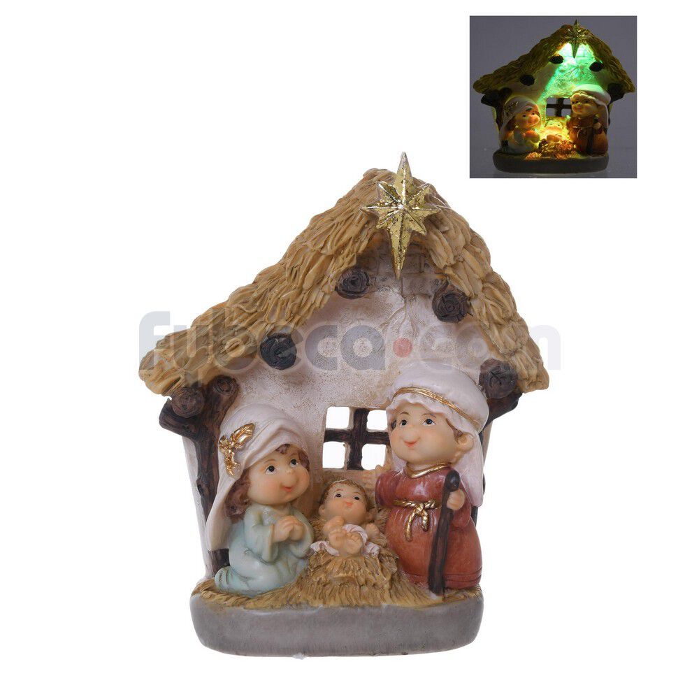 Bebe-Jesus-C/Cuna-+-Luz-10.5X4.5X12Cm-100-1100052-imagen