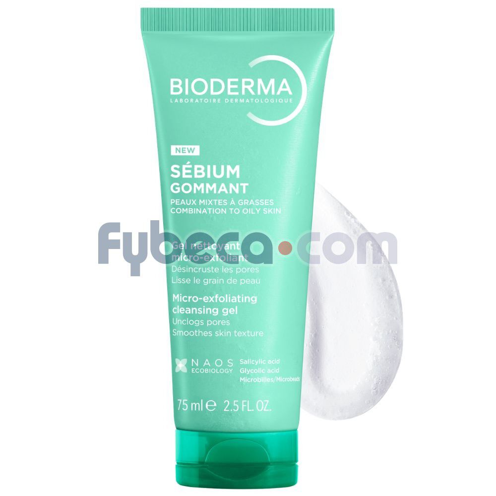 Sebium-Gel-Gommant-75ml---Gel-exfoliante-piel-mixta-a-grasa-imagen-1
