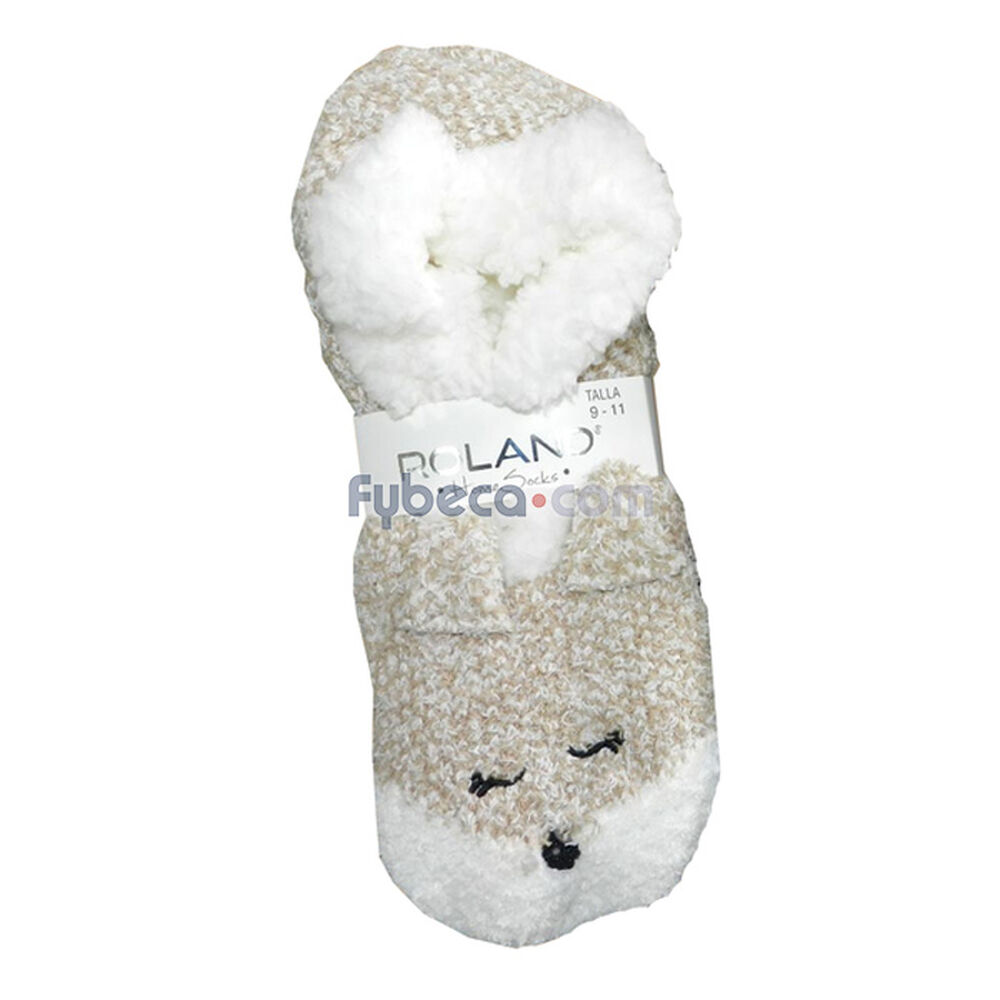Homesocks-Roland-Dama-Color-Beige-Talla-9---11-Unidad-imagen