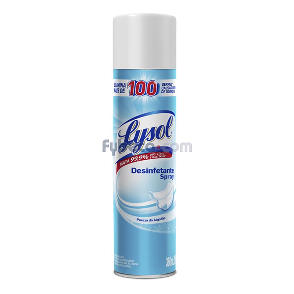 Desinfectante Lysol Pureza De Algodón 360 Ml Spray | Fybeca
