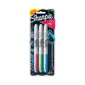 Marcador-Sharpie-Metal-3-Colores-Caja-imagen