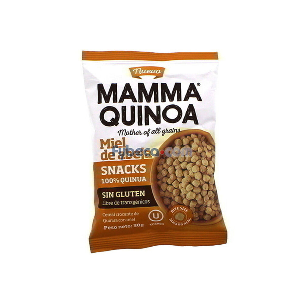 Cereal-De-Quinoa-Miel-De-Abeja-30-G-Paquete-Unidad-imagen
