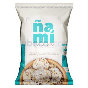 Tortitas-Nami-Arroz-Maiz-Avena-Morocho-Y-Quinoa-Con-Sal-Marina-22,5-G-imagen