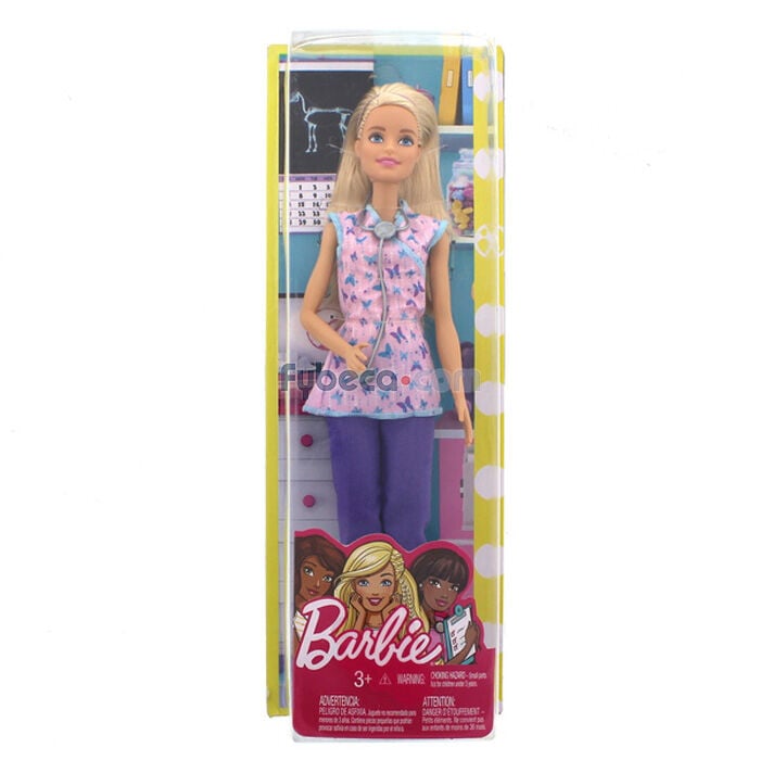 Muñeca barbie veterinaria shop