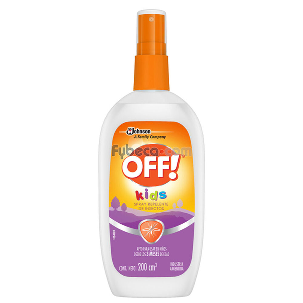 mecanismo No es suficiente Departamento Repelente De Insectos Off! Para Niños 200 Ml Frasco | Fybeca