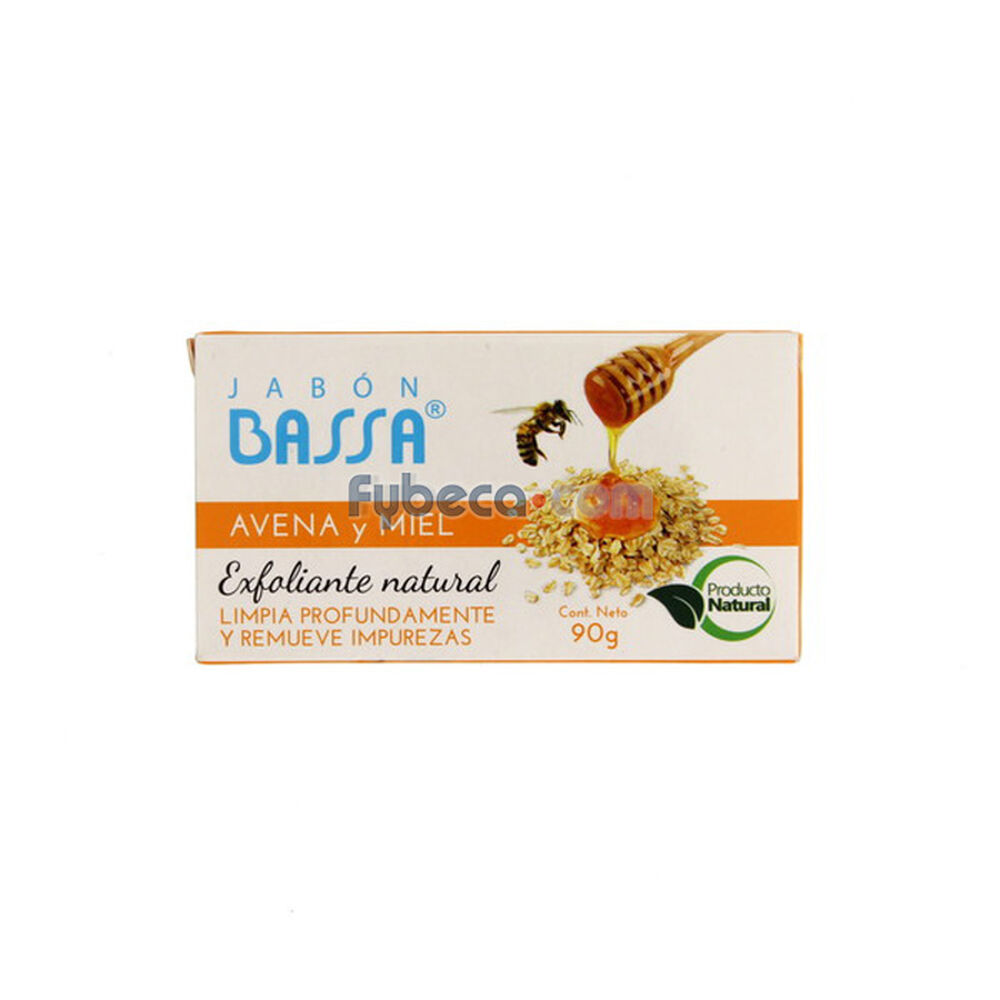 Jabón-Bassa-Avena-Y-Miel-90-G-Barra-imagen-1