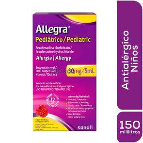 Allegra-Antih-Susp-Oral-Ped-30mg/5ml-F/150ml--imagen