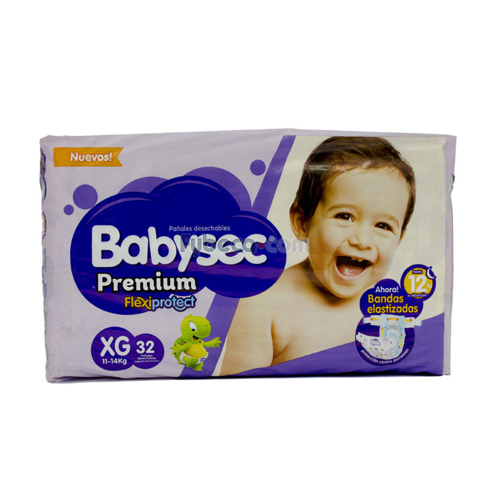 Pañales-Babysec-Premium-Flexiprotect-Xg-Paquete-imagen