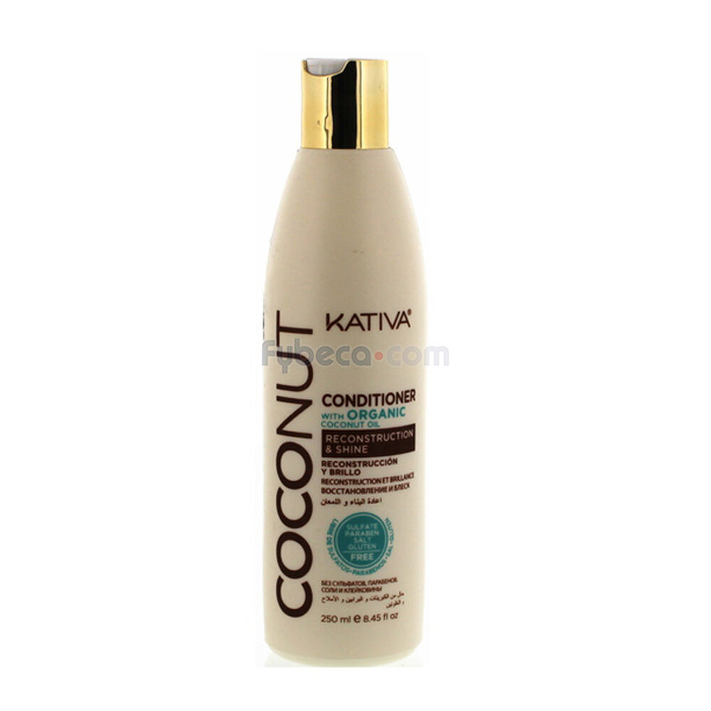 Acondicionador-Kativa-Coconut-Reconstrucción-250-Ml-Frasco-imagen