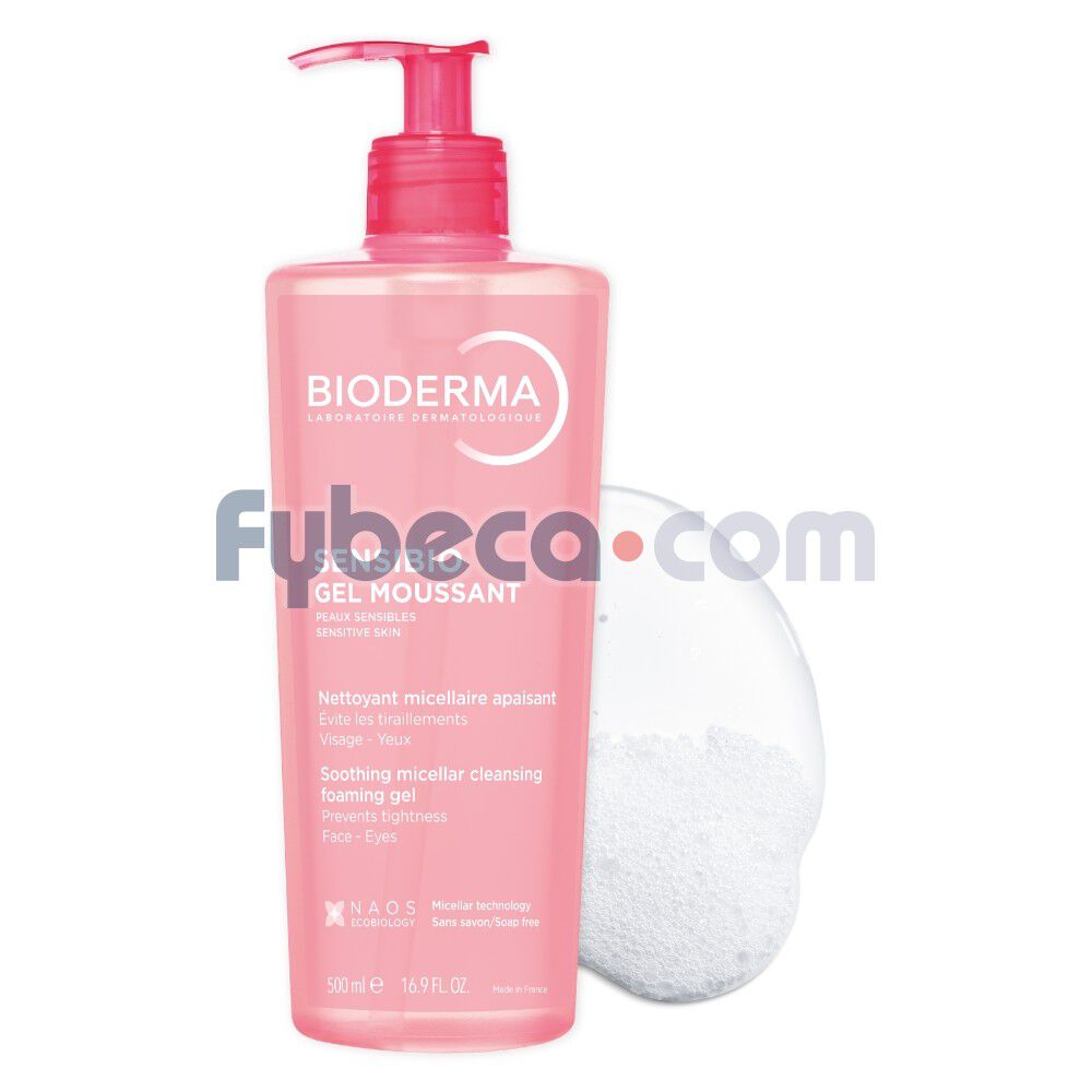 Gel-Micelar-Limpiador-Sensibio-Gel-Moussant-500-Ml-Unidad-imagen-1
