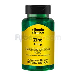 Zinc-Vitamin-Choice-40-Mg-Frasco-imagen