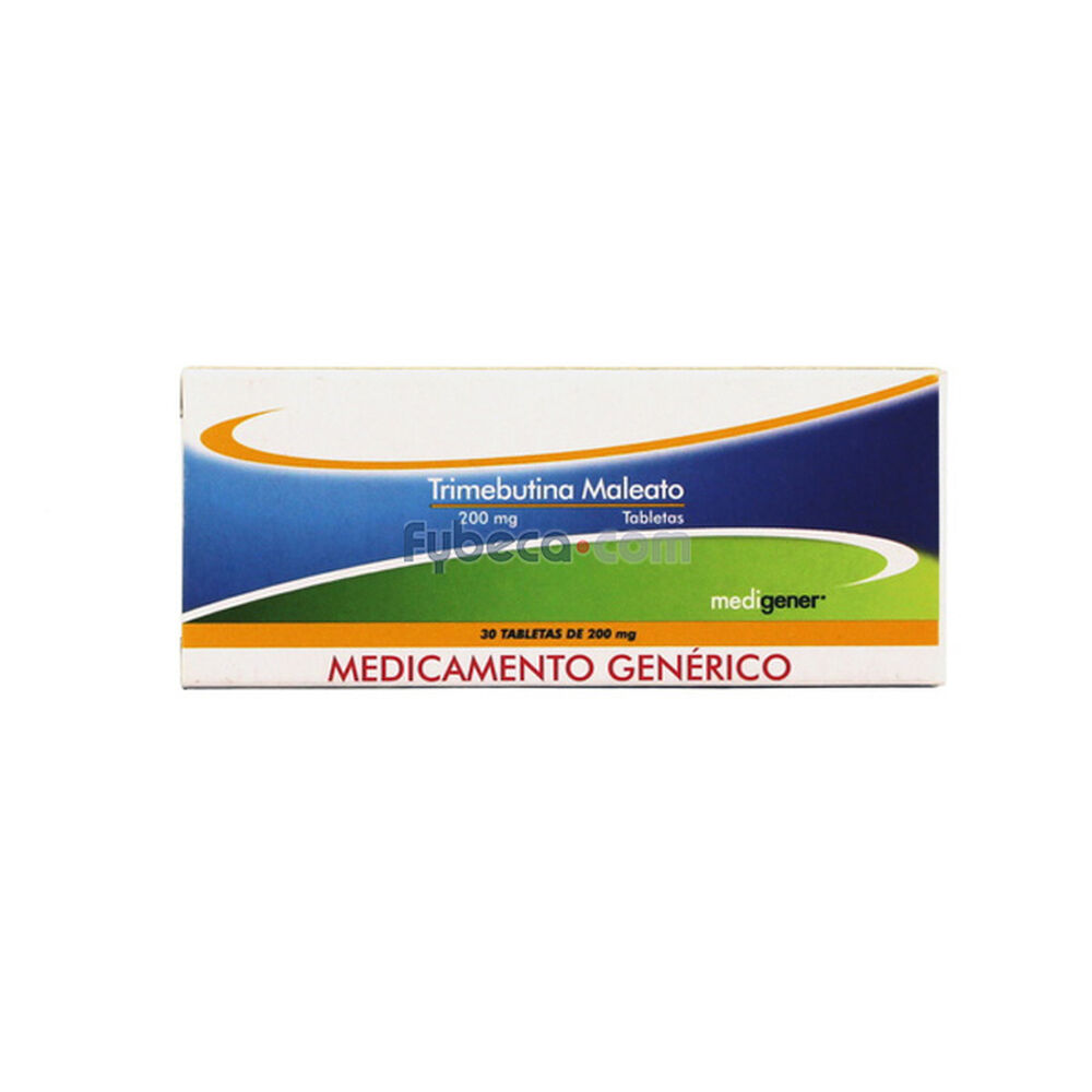 Trimebutina-(.Medigener)-Tabs-200Mg-C/30-Suelta-imagen