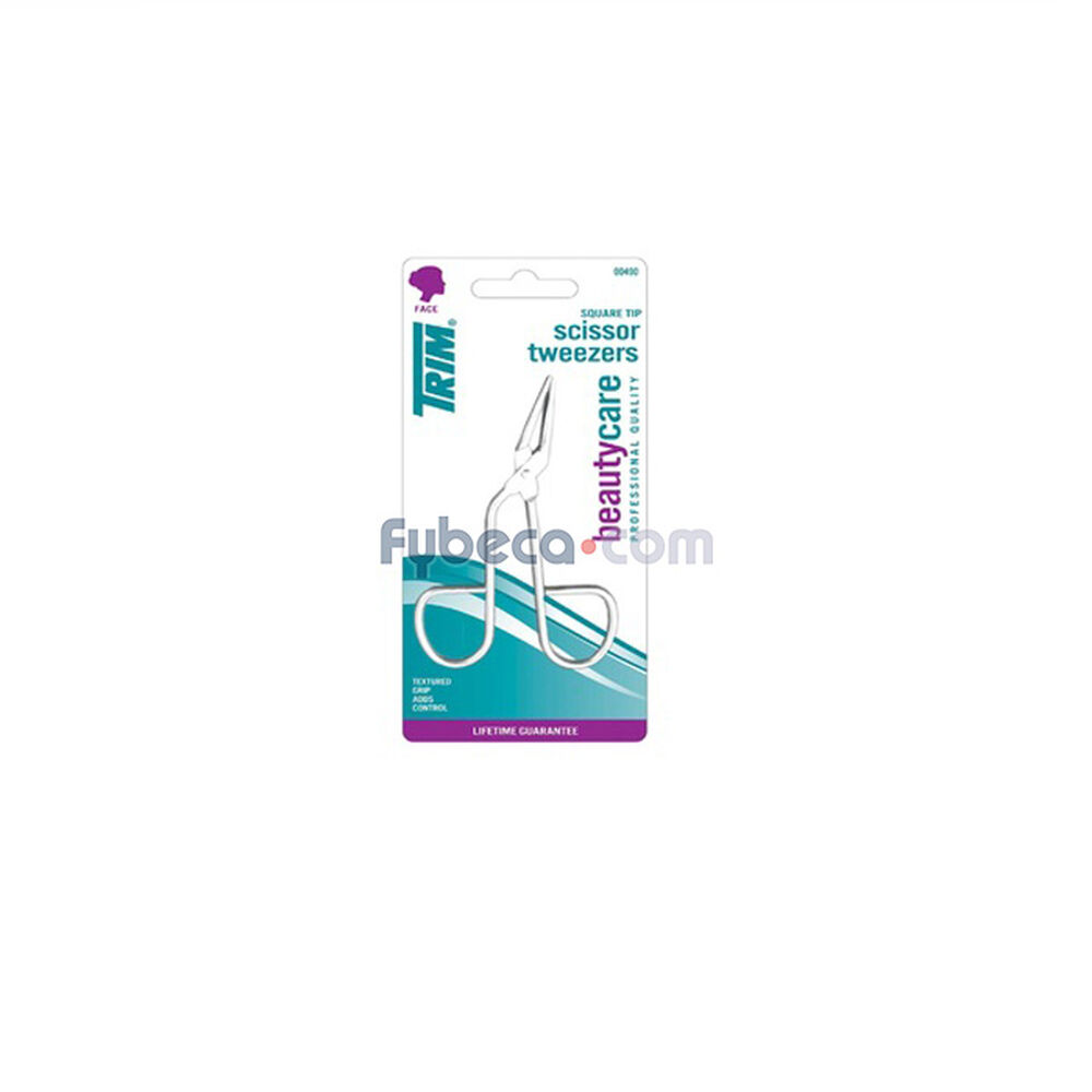Pinza-De-Cejas-Trim-Con-Mango-De-Tijera-Unidad-imagen