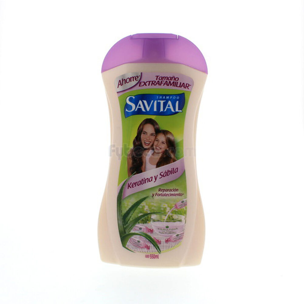 Shampoo-Savital-Keratina-Y-Sábila-550-Ml-Frasco-imagen