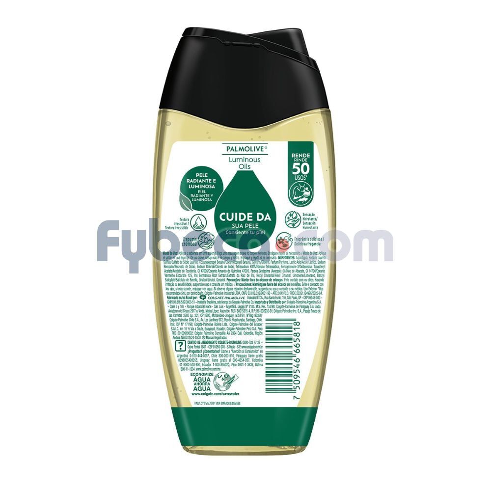 Palmolive-Shower-Gel--Luminous-Oils-Aguacate-E-Iris-250ml-imagen-2