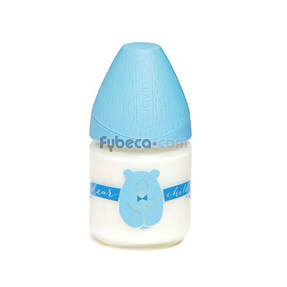 Biberón-Vidrio-Suavinex-Oso-Azul-120-Ml-Unidad-imagen