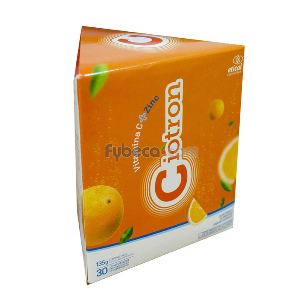 Ciotron-Vitaminac+Zinc-Eferv-45Gr-Naranja-T/30-imagen
