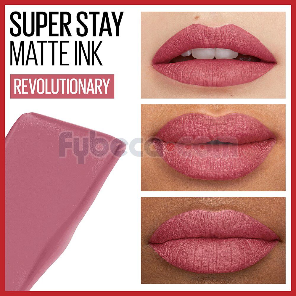 Labial-Líquido-Maybelline-Ny-Superstay-Matte-Ink-Pink-Edition-Revolutionary-180-imagen-2