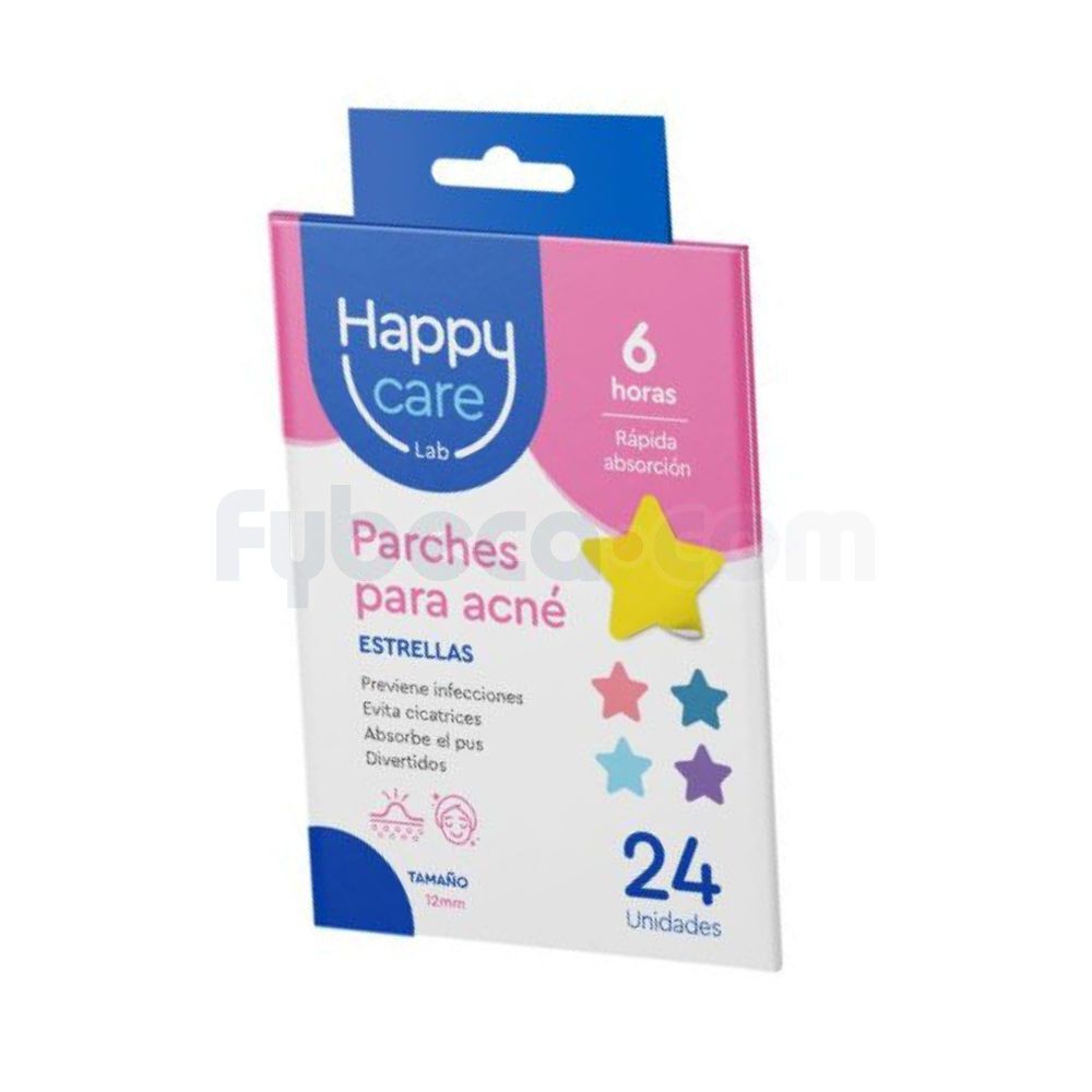 Parches-para-Acn&eacute;-Estrellas-24-unidades-imagen
