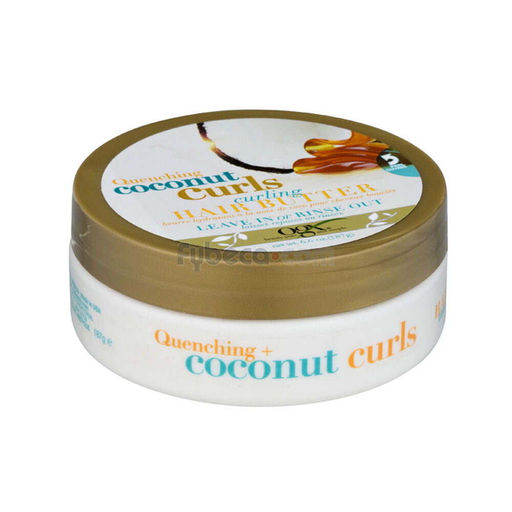 Crema-De-Peinar-Coconut-Curls-Hair-Butter-187-G-Frasco-imagen