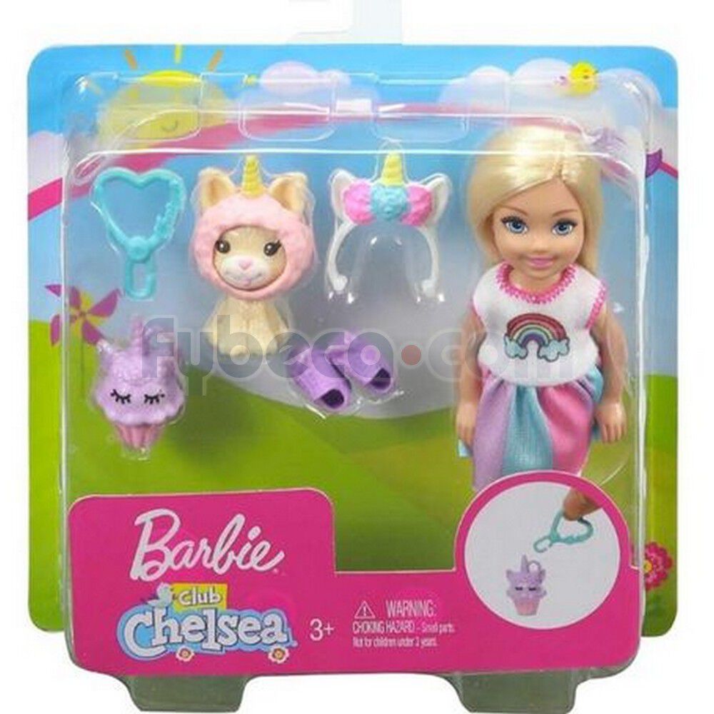 Muã‘Eca-Barbie-Club-Chelsea-Con-Mascota-Grt80-imagen
