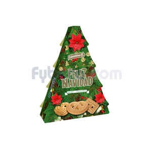 Galletas-De-Mantequilla-&Aacute;rbol-De-Navidad-200-G-Paquete-imagen