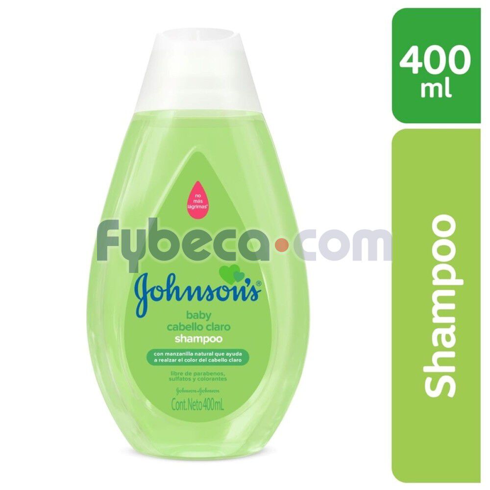 Shampoo-Johnson's-Baby-para-Cabello-Claro-400-ml-Botella-Unidad-imagen-1