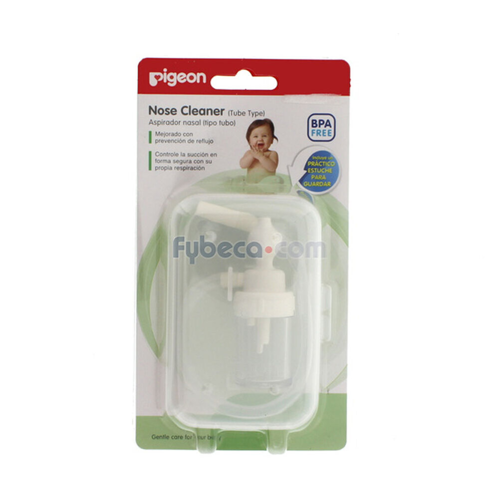 Aspirador Nasal Saca Mocos Con Deposito Pigeon Color Beige – Factorynet