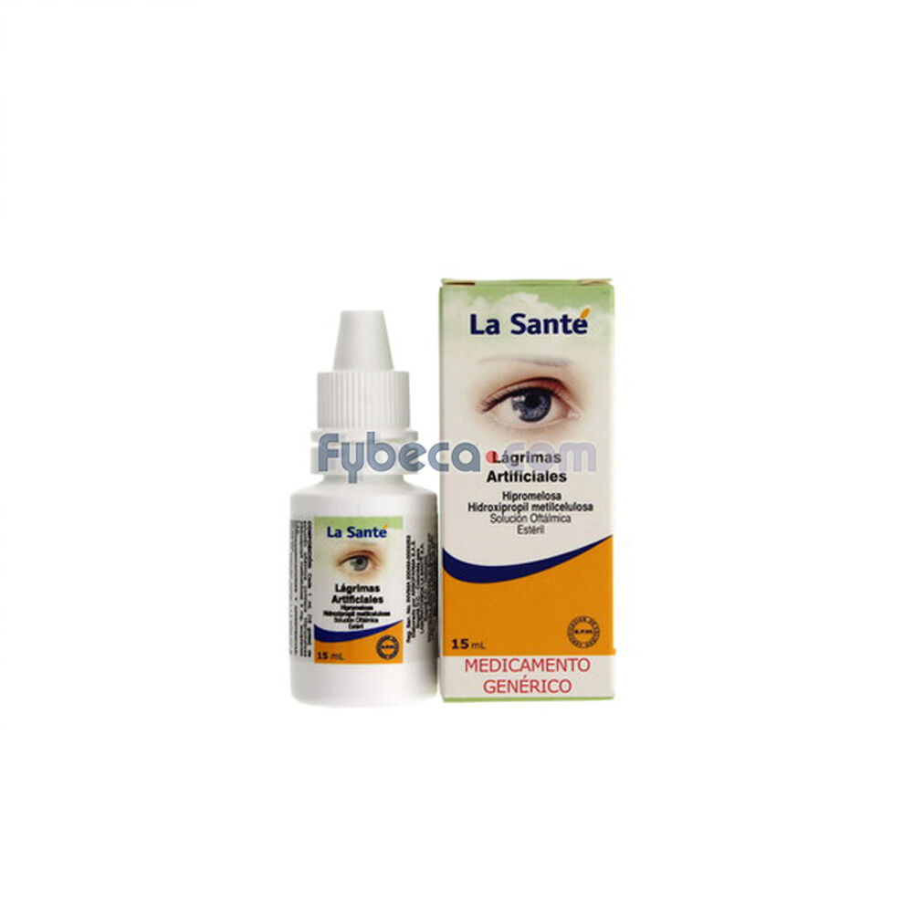 Lagrim Artificiales (La Sante) Fco X 15 Ml.