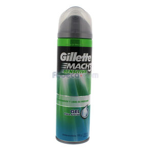 Gel-De-Afeitar-Gillette-Sensitive-198-G-Unidad-imagen