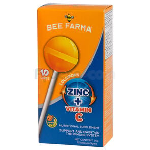 Caramelo-Bee-Farma-Vit-C-+-Zinc-+-Vit-D-C/30-imagen
