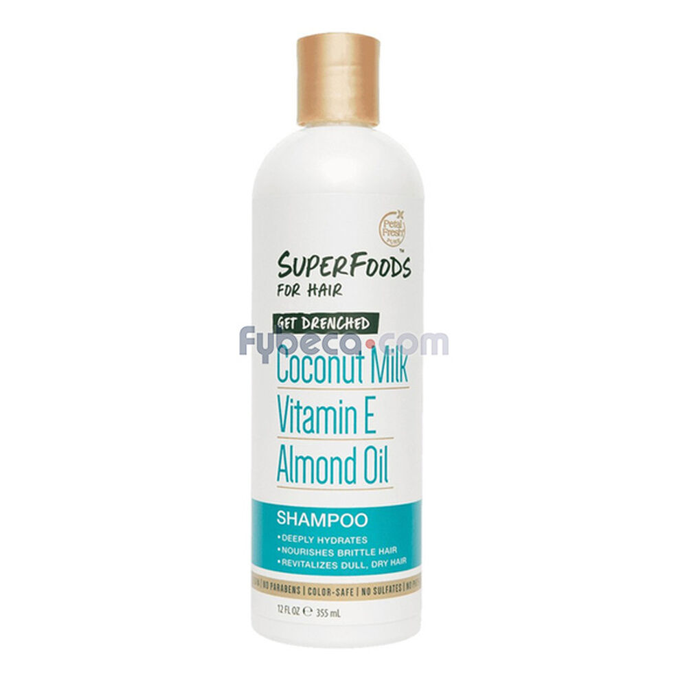 Shampoo Superfoods Get Drenched 355 Ml Frasco Fybeca