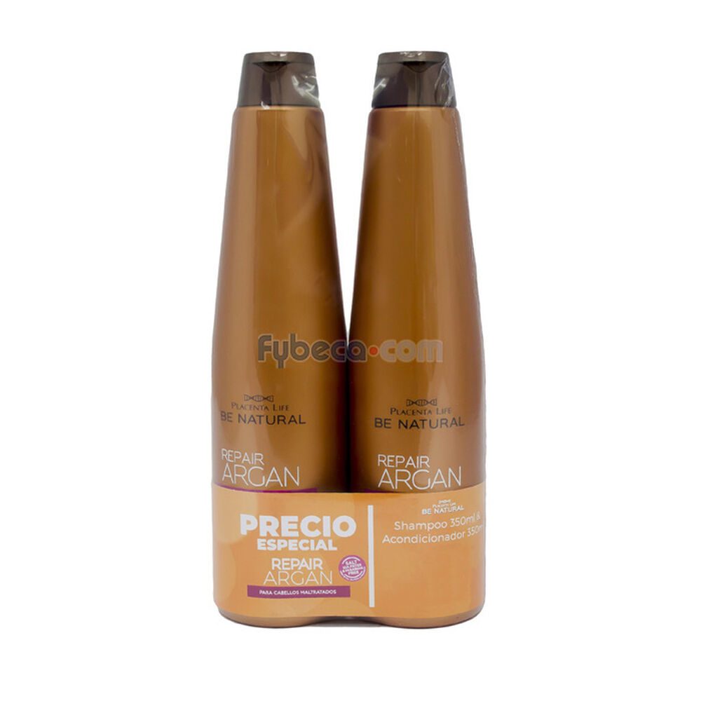 Shampoo-+-Acondicionador-Placenta-Life-Repair-Árgan-350-Ml-Paquete--imagen