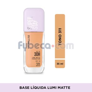 Base-l&iacute;quida-SuperStay-Lumi-Matte-Tono-311-imagen