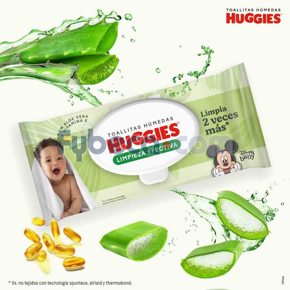 Toallitas-H&uacute;medas-Huggies-Limpieza-Efectiva-Desechables-288-Un-imagen-3