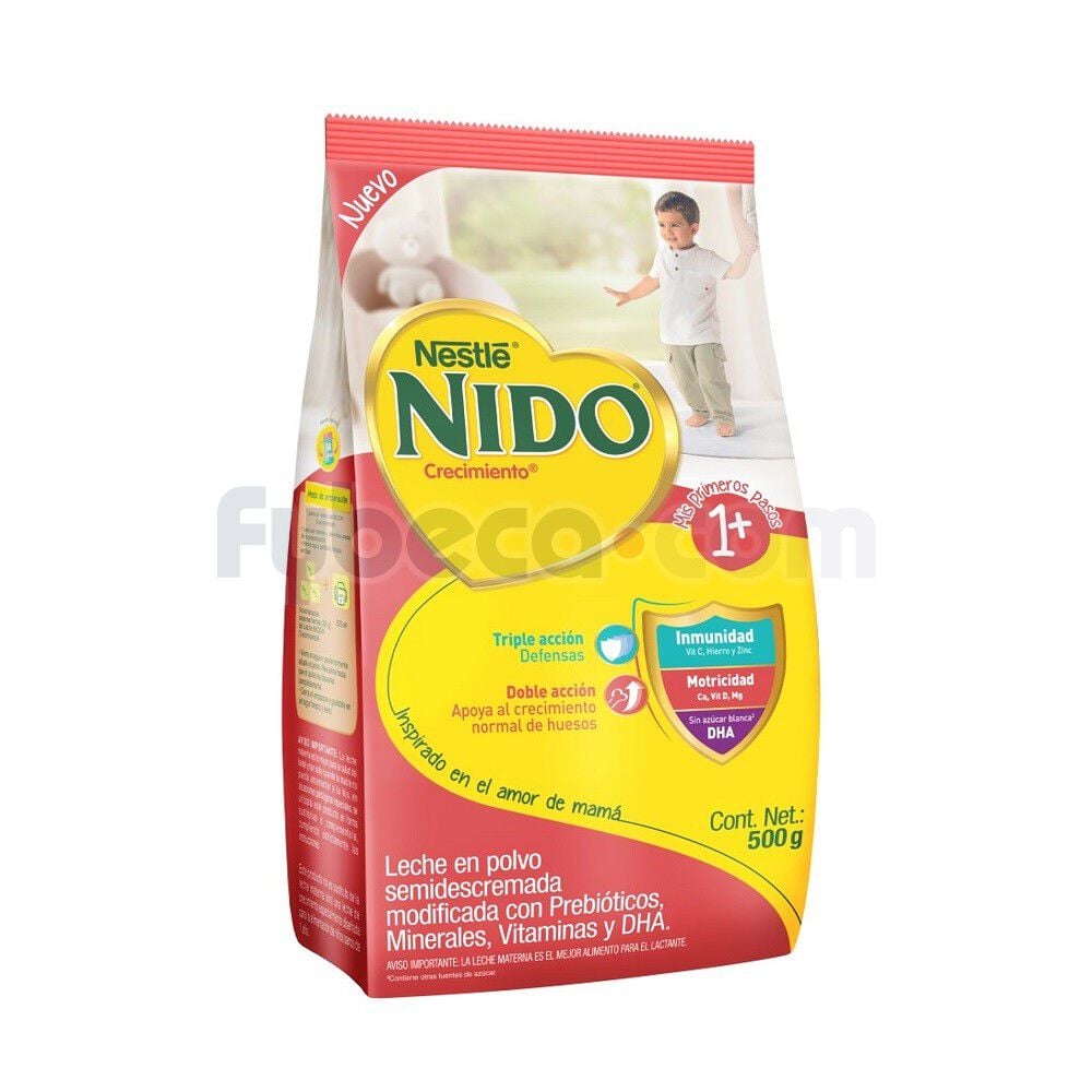 Nido-1+-Pbio-1-Dha-Stand-Pack-500G-imagen