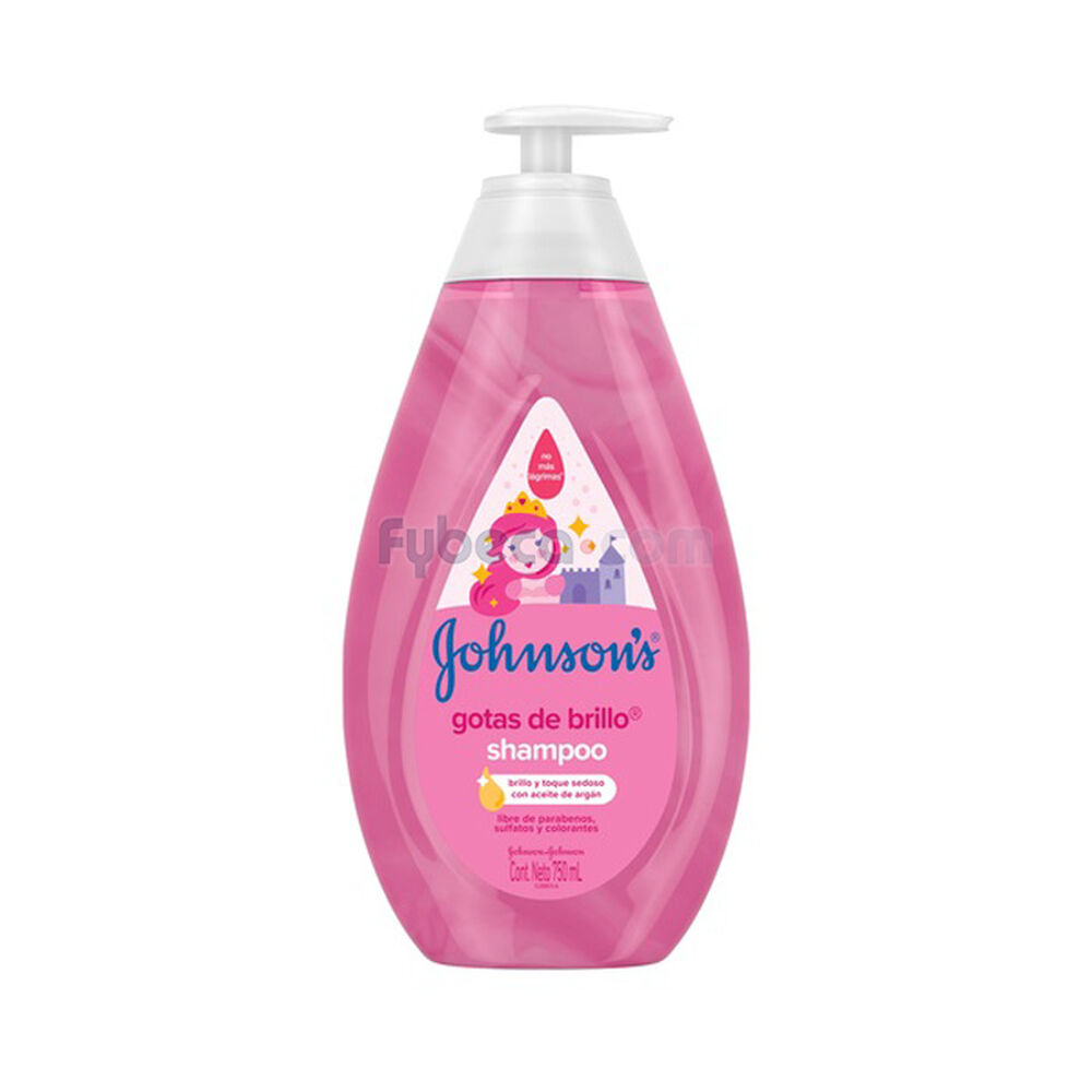 Shampoo-Johnson'S-Gotas-De-Brillo-750-Ml-Botella-imagen