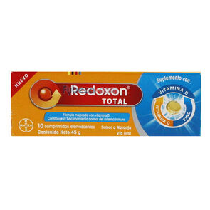Vitaminas-C,-D-Y-Zinc-Total-Sabor-Naranja-10-Comprimidos-Efervescentes-Caja-imagen