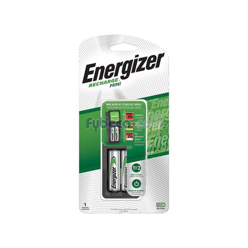 Cargador Pilas Energizer Recharge Mini Unidad