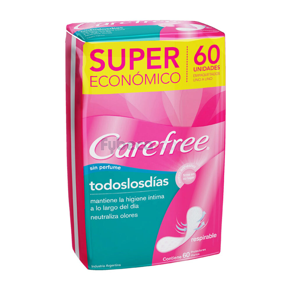 Protectores-Carefree-Todos-Los-Días-Paquete-imagen