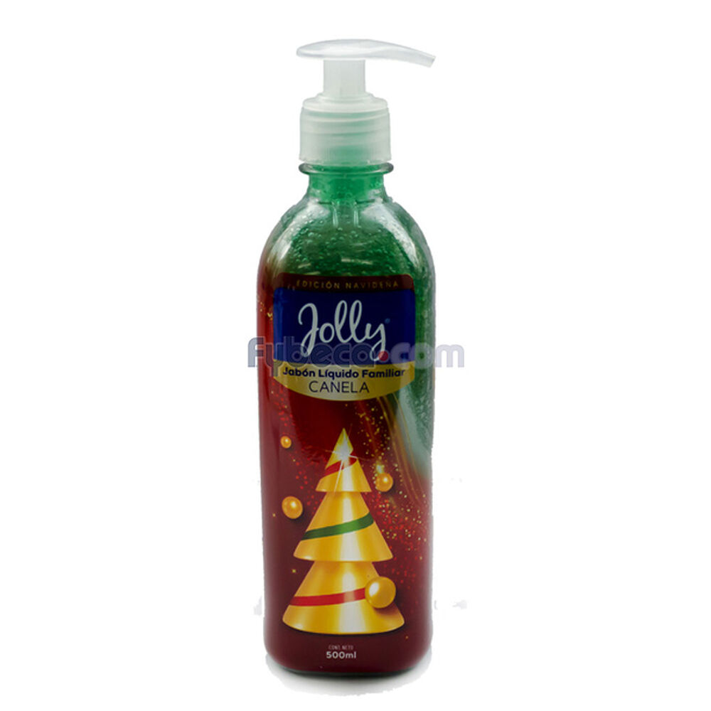 Jabón-Líquido-Jolly-Navidad-Canela-500-Ml-Frasco-imagen