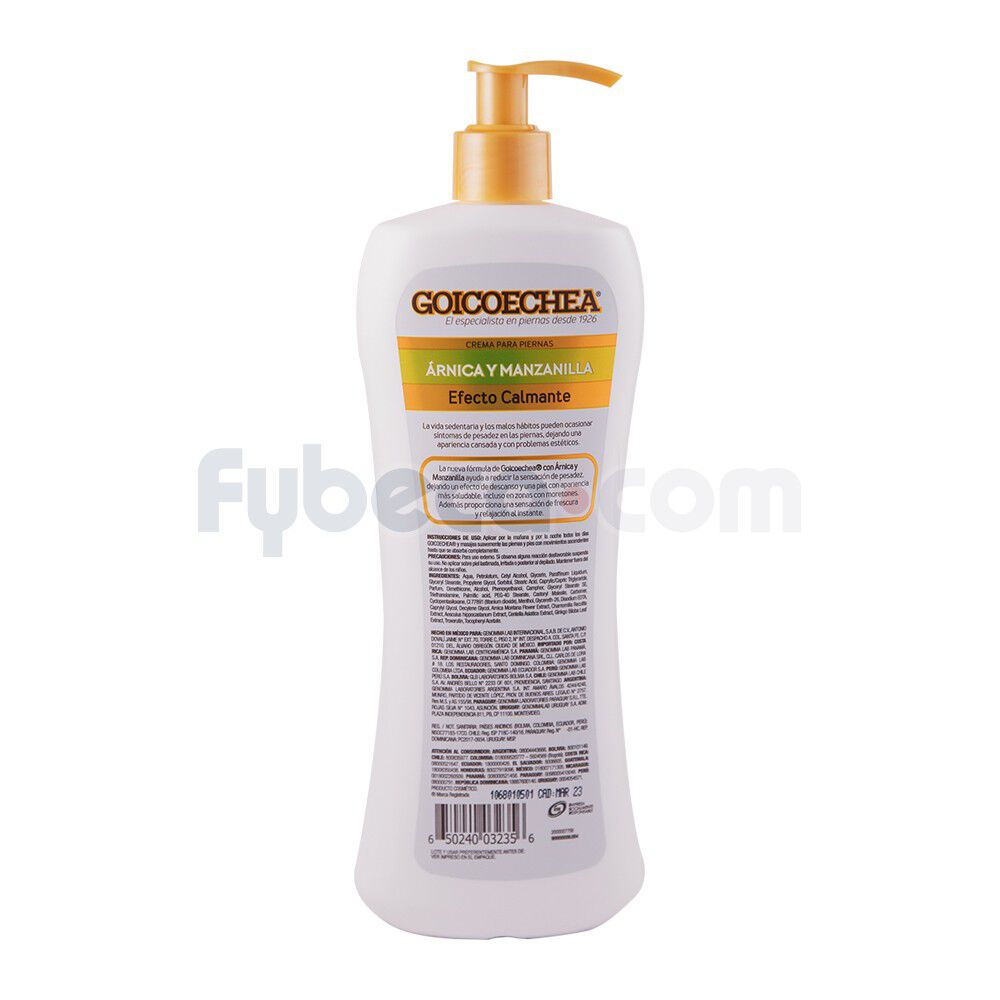 Crema-Para-Piernas-Árnica-Y-Manzanilla-400-Ml-Unidad-imagen-2
