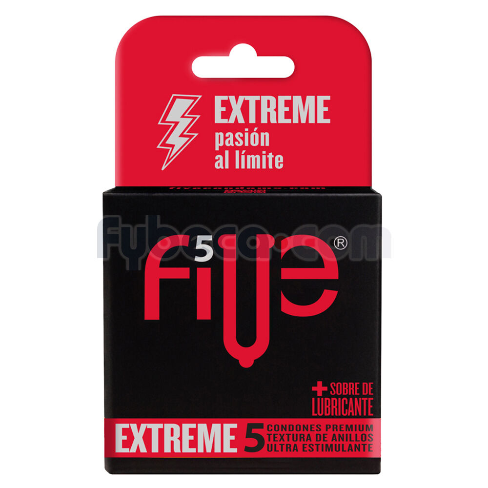 Preservativos-Five-Extreme-5-Textura-De-Anillos-Estimulantes-+-Lube-imagen