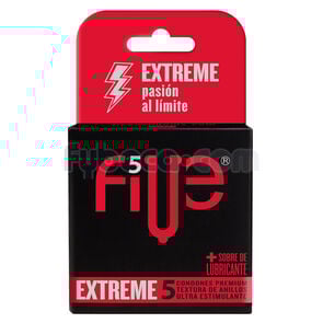 Preservativos-Five-Extreme-5-Textura-De-Anillos-Estimulantes-+-Lube-imagen
