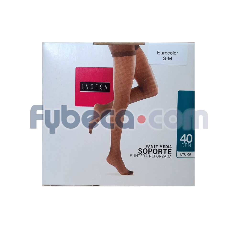 Panty-Medias-Soporte-40-Denier-Eurocolor-S-M-Unidad-imagen