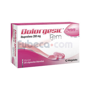 Dolorgesic-Fem-Capsulas-Blandas-200-Mg-C/20-Caja-imagen